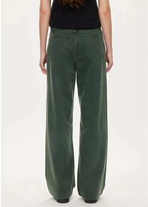Bright jeans Pine Green Oval Square 